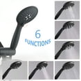 thumbnail image 2 of Classic Single Handle 7 Function Rain shower Head with Handheld Shower with Tup Spout, 2 of 6