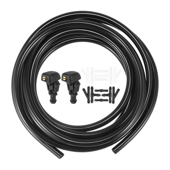 Motoforti Windshield Washer Nozzle Kit 28931-7S000 for Infiniti QX56 with 3 Meter Washer Fluid Hose 1 Set