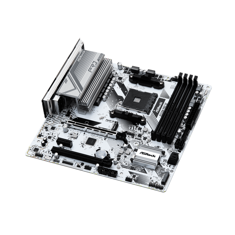 ASRock B550M Pro SE AM4 DDR4 SATA 6Gb/s 1 PCIe 4.0 x16 Micro