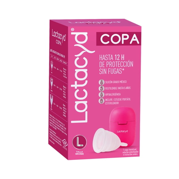 Copa Menstrual Lactacyd Talla L
