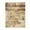 Damara Cream-Rust, variant on Superior Taia Striped Damask Indoor Runner Rug, 2' 7" x 8', Cream/ Rust