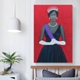 thumbnail image 3 of Portrait Painter Amy Sherald Painting Art Poster (30) Wall Art Poster Gifts Bedroom Prints Home Decor Hanging Picture Canvas Painting Posters 20x30inch(50x75cm), 3 of 6