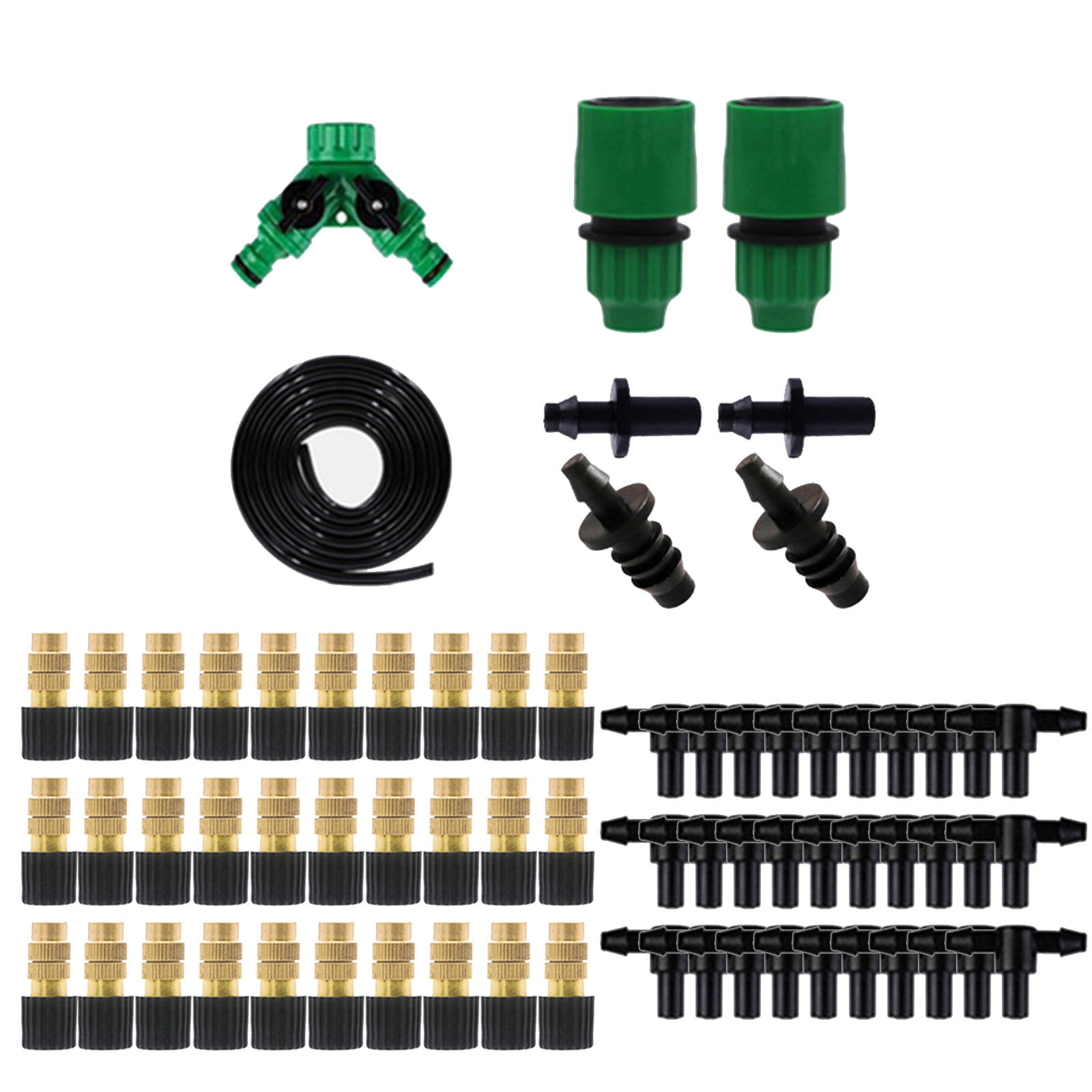 JZROCKER Outdoor Dripping Irrigation for Garden Greenhouse Grassland Gardening Cooling Set Utility Irrigation Tools