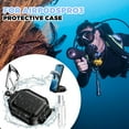 thumbnail image 6 of Case Airpods Pro 3, IP68 Waterproof & Military-Grade Shockproof Protective Cover with Cleaning Pen, Hard Shell for Outdoor Activities, 6 of 8