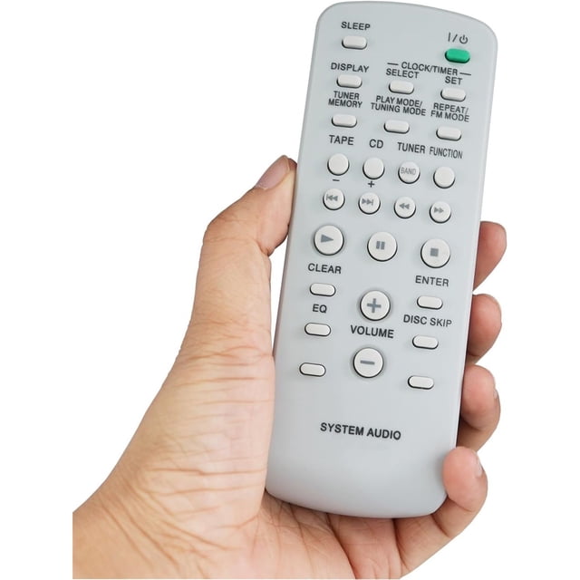 Télécommande de Remplacement RM-SC30 pour Système Micro Hi-Fi CMT-CP555 CMT-CPX22 RM-SC3