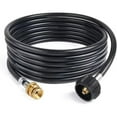thumbnail image 1 of Gkeoshab Outils Pneumatiques Tuyau GPL 4 Pi Adaptateur Propane Tuyau 1 Lb vers 25 Lb Ensemble de Tuyau Convertisseur de Réservoir de Propane Remplacement pour Réchaud de Camping Gril Portatif Chauffage Type 1 Connexion Maison et Jardin, 1 of 6