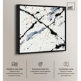 thumbnail image 2 of Splintered Impact II Canvas Digital Abstract Art by Art Remedy, Black Frame, 24 x 24, 2 of 7