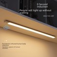 thumbnail image 2 of Ultra-thin Human Body Induction Intelligent Led Lamp Rechargeable Long Strip Wireless Cabinet Wardrobe Wine Cabinet Magnetic Light Strip, 2 of 5