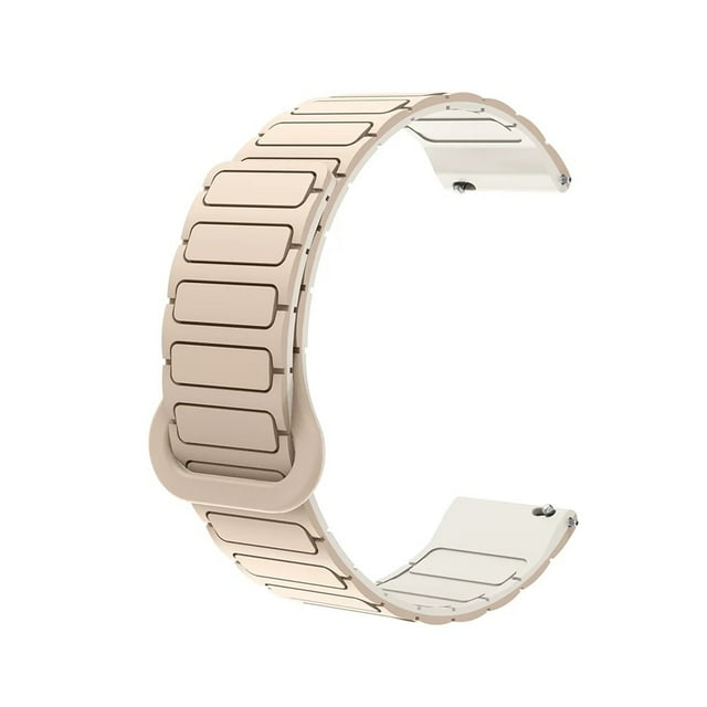 YJD Magnetic Loop Band Fit For FIBIT VERSA 3 2 1 Bracelet Armor Style Quick Release Waterproof Silicone Smart Watch Strap Accessories
