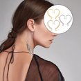 thumbnail image 4 of 15pcs Earring Making Hooks DIY Earring Hooks Ear Wraps 6-Holes Earring Hooks, 4 of 8