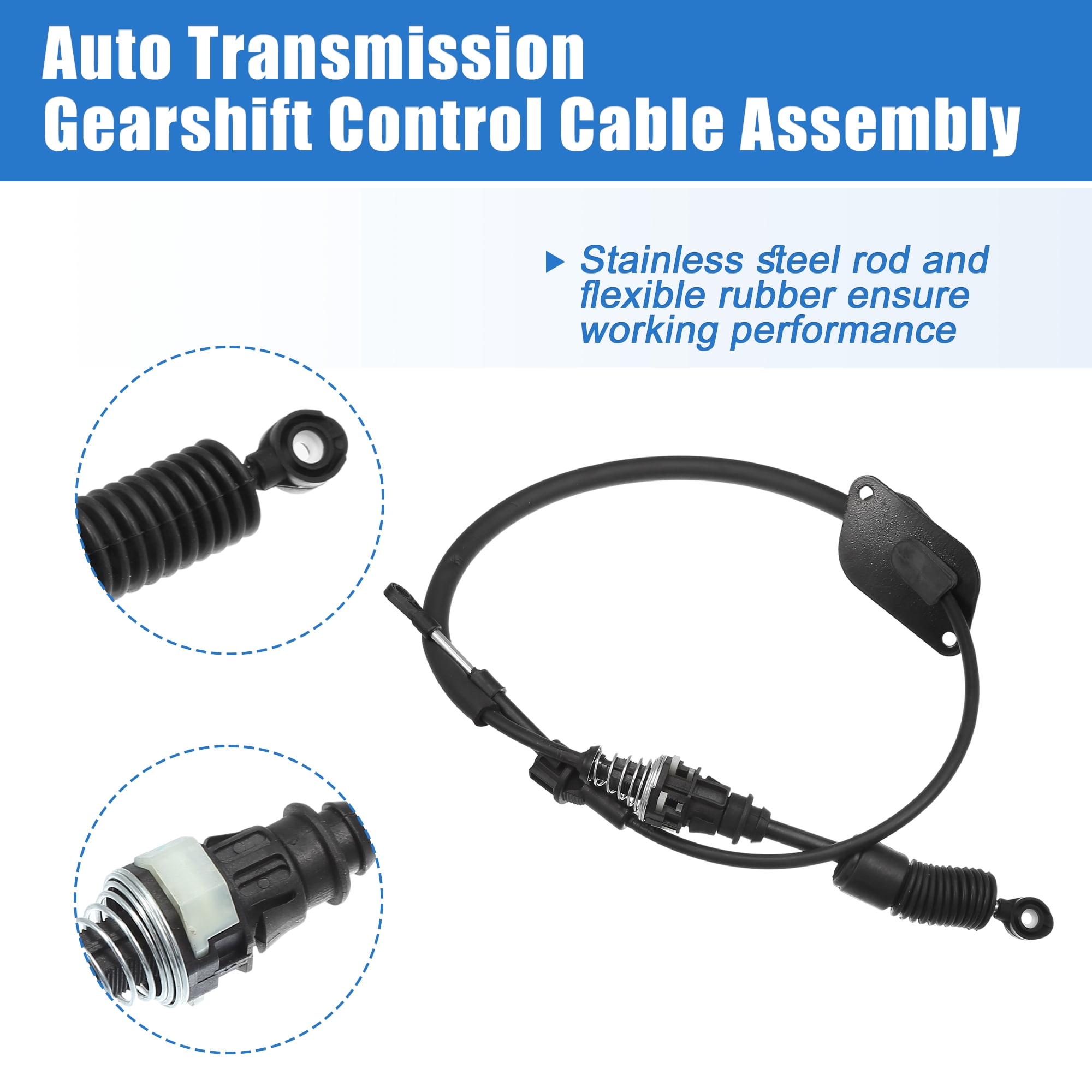 Unique Bargains Auto Gear Shift Cable Transmission Shifter Cable Replace Fit for Isuzu Rodeo 1998-2004