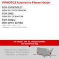 thumbnail image 6 of VIPMOTOZ Passenger Side Red Lens OE-Style Right Tail Light Housing Lamp Assembly Replacement For 2004-2012 Chevy Colorado GMC Canyon, 6 of 6