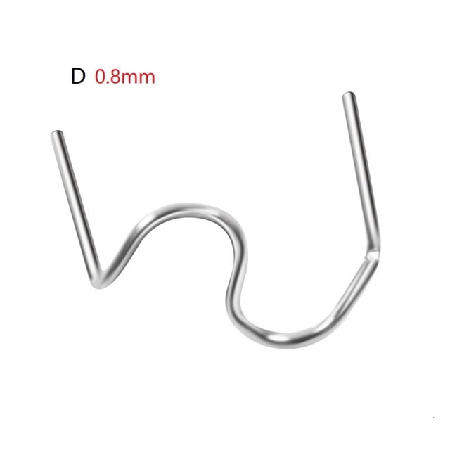 100Pcs 0.6/0.8Mm Hot Stapler Staples For Car Bumper Plastic Welder Repair Kit