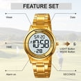 thumbnail image 3 of SKMEI Mens Digital Watch Watches Waterproof Outdoor Chronograph Wrist Watches for Men with LED Back Ligh/Date, 3 of 9