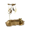 thumbnail image 4 of Candelabro giratorio con bandeja, candelabro giratorio, almacenamiento, soporte para , candelabro giratorio para Acción de Gracias ángel de oro, 4 of 8