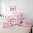 thumbnail image 6 of Feelyou Cowgirl Boot Twin Bedding Sets 7pcs, Ballet Princess Bowknot Bedding Comforter Set, 6 of 8