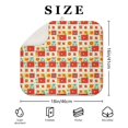 thumbnail image 4 of Pioneer Flower Floral Print Pattern Kitchen Dish Drying Mat 1 Pack, Ultra Absorbent Microfiber Drainer Mat, 16"x18", 4 of 6