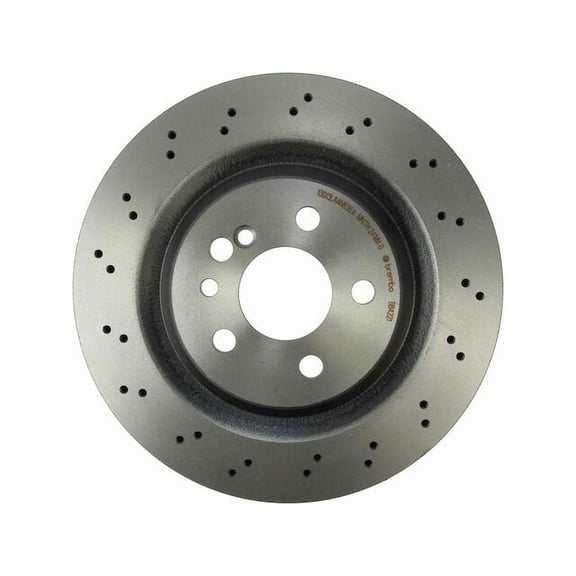 Rear Brake Rotor - Compatible with 2003 - 2006 Mercedes-Benz S55 AMG Kompressor 2004 2005