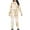 Khaki, variant on qolati Women 2 Piece Outfits Fashion Long Sleeve Crewneck Tops Sweatpants Lounge Suits Casual Loose Tie-Dye Print Y2k Sweatsuit Sets
