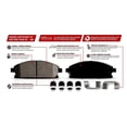 thumbnail image 3 of Power Stop Front Z23 Evolution Carbon-Fiber Ceramic Brake Pads Z23-673, 3 of 10
