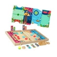 thumbnail image 4 of Juego de jugadores, ligero, de entretenimiento, juego de mesa rápido, juego de disco, multiusos para fiestas de cumpleaños para niños, 4 of 9