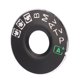 thumbnail image 1 of Placa de cubierta superior del dial de la cámara, reemplazo del dial de la cámara Dial de la cámara de metal Integración perfecta, 1 of 12