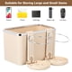 thumbnail image 5 of unbranded Organizador Para Consola Central De Auto Con Portavasos Plegable Y Caja Para Pañuelos Beige, 5 of 5