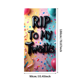 thumbnail image 3 of LUUFILx Balloon Banner RIP to My Twenties Backdrop Birthday Party Photography Props Colorful Decorations Celebration Supplies Background, 3 of 8