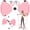 Pink, variant on Slim Waist Twister, Silent Ab Toner Machine, Core Workout Board for Women, Home Gym Equipment for Hourglass Figure & Love Handle Reduction, Blue