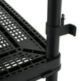 thumbnail image 6 of Gracious Living 4-Shelf Fixed-Height Medium-Duty Shelving Storage, Black, 6 of 10