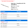 thumbnail image 2 of Brake Hose - Compatible with 1996 - 2002 BMW Z3 1997 1998 1999 2000 2001, 2 of 2