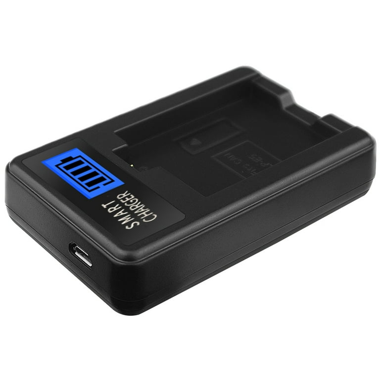 LCD USB LP-E5 Battery Charger Replacement for Canon EOS Rebel XS