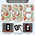 thumbnail image 3 of Yayeee Blank Wall Plate Cover 1-Gang 4.5"x2.7" Home Unused Decorative Outlet, Beige Apple Pattern, 3 of 7
