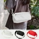thumbnail image 1 of Mochila casual de hombro pequeño | Bolsa ligera de nylon y spandex | Bolso Rojo Blanco Versátil | Compacto 24x11x11 cm | 120g Correa Simple Portátil | Accesorio diario para desplazamientos, 1 of 6