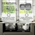 thumbnail image 4 of Karran 32" Undermount 18-Gauge Stainless Steel 40/60 Double Bowl Kitchen Sink Kit, 4 of 6