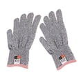 thumbnail image 4 of HPPE Cocina Jardinería Guantes protectores de manos Guantes de trabajo para picar carne de carnicero Manoplas 2 pares Speravity HA5352-01*2, 4 of 7