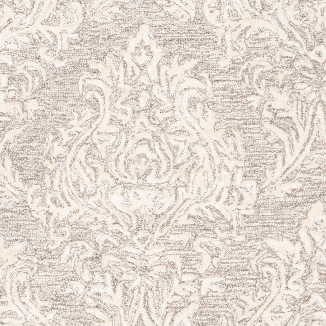SAFAVIEH Glamour Tiana Damask Area Rug, Grey/Ivory, 5' x 8'
