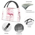 thumbnail image 4 of Balery Flamingo Bolsa de Aislamiento Portátil – Bolsa de Almuerzo con Forro de Aluminio Mejorado, Funda Impermeable y Fácil de Limpiar para Picnic y Caja de Almuerzo, 4 of 6
