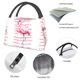 thumbnail image 4 of Fotbe Flamingo Bolsa Térmica Portátil con Estampado, Bolsa de Entrega de Alimentos Aislada, Bolsa Reutilizable de Gran Capacidad para Comidas y Supermercado, 4 of 6
