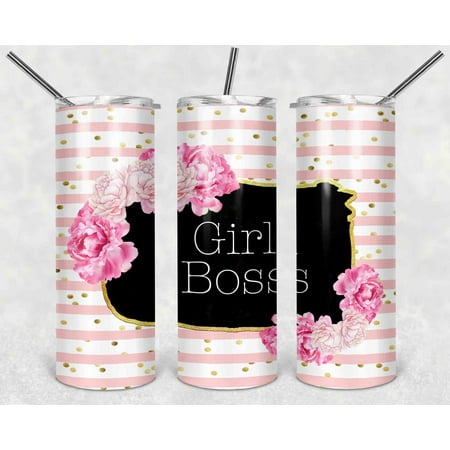 

Girl Boss Skinny Tumbler