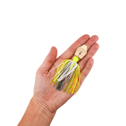 Z-Man Original ChatterBait Bladed Jig 3/8 oz – Chartreuse Sexy Shad