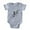 Heather Gray, variant on CafePress - Bats Many_Bl - Cute Infant Baby Football Bodysuit