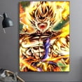 thumbnail image 1 of Cuadro Decorativo Goku SSJ Rage Canvas Listo Para Colgar 40x60cm Jungle Art Impresion Tela Arte, 1 of 6