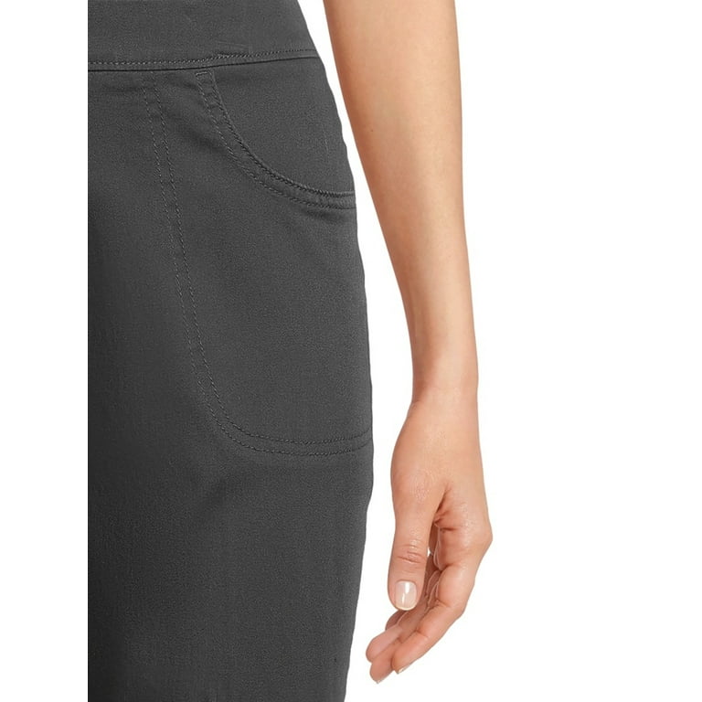 RealSize Women's Stretch Pull On Pants with Pockets, 29 Inseam for  Regular, Sizes XS-XXL 