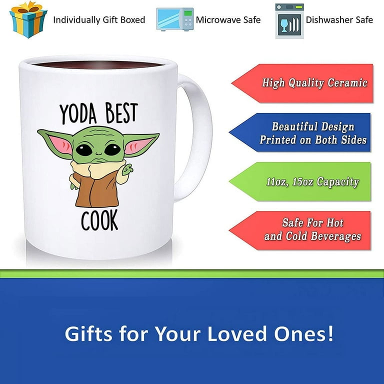 Novelty Mum Mug & Gift Box Set - Yoda Best