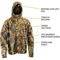 thumbnail image 2 of HOT SHOT Men’s Camo Rain Jacket – Realtree Edge Waterproof Hunting Outdoor Apparel, X-Large, 2 of 6