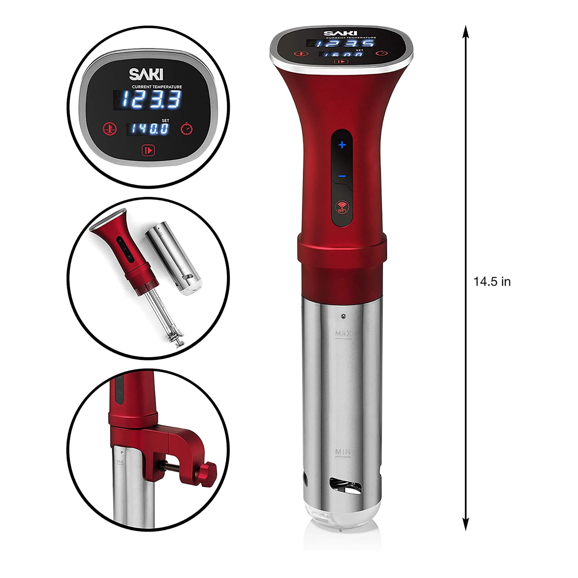 saki sous vide cooker