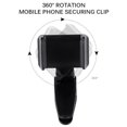thumbnail image 2 of POINTERTECK Safe Sun for Visor Car Phone Holder Car Navigation Holder Clip Install On Mirror Handle For Mobile Phonev black, 2 of 8