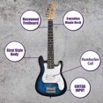 thumbnail image 2 of Coluber Cable Kids 30 Inch Electric Guitar and Amp Bundle Kit for Beginners, 2 of 6