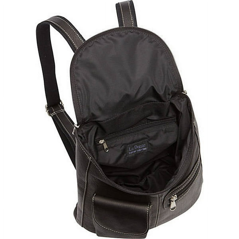 Le Donne Leather Lafayette Classic Backpack LD 9108 Walmart